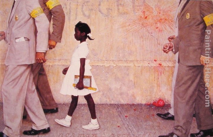 Norman Rockwell The problem we all live with